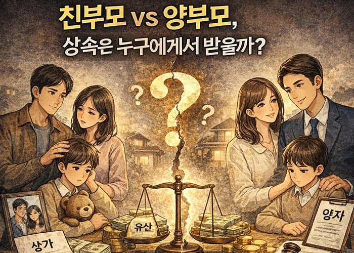 친부모와 양부모, 입양된 자녀의 상속권은 어디로 향할까?
