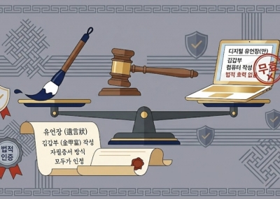 컴퓨터로 쓴 유언장, 법적 효력 있을까? 김갑부 씨의 안타까운 사례