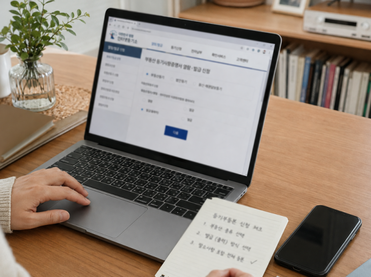 등기사항증명서 발급, 상속용은 어떻게 떼야 하나요?